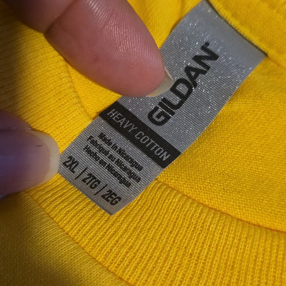 5 Gildan Heavy Cotton 2XL T-Shirt Bundle - Picture 3 of 7